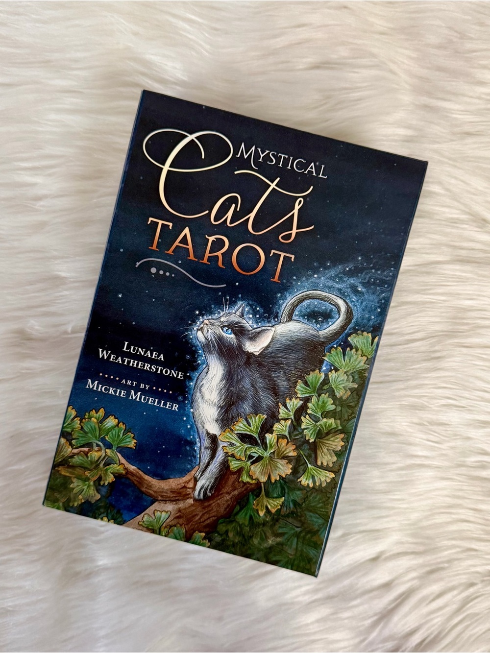 Mystical Cats Tarot Deck and Book Set